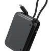 Portable 10000mAh Power Bank - 30W Fast Charging with LED Display CP01C