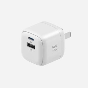 MOMAX 30w 1-Charge 2-Port GaN Charger
