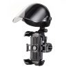 JOYROOM JR-ZS526 Motorcycle Phone Mount with Sunshade & Metal Lock