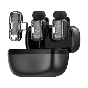 WiWU Wi-WM008 Dual Wireless Lavalier Microphone