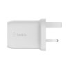 Belkin BoostCharger Pro Dual USB-C GaN Wall Charger with 65W