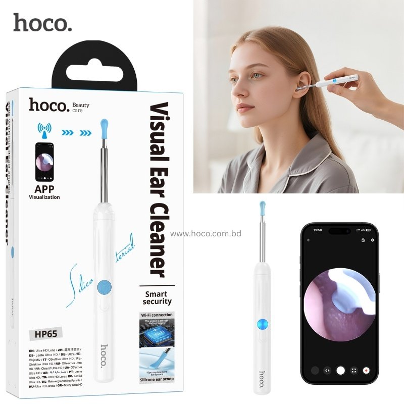 HP65 Ears Cleaning Tool with Camera