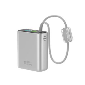 WiWU Power Plus Built-in Cable Power Bank T203ALF